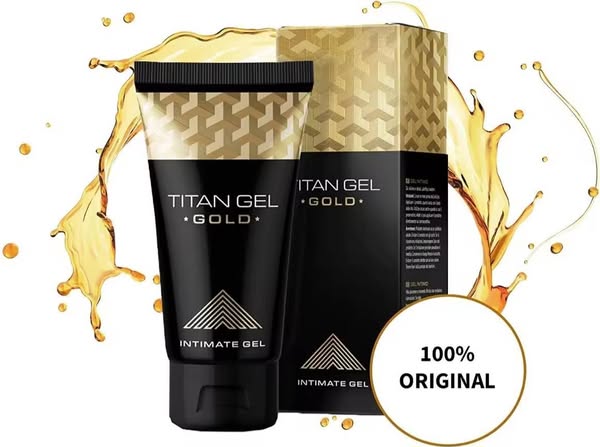 🏆 Gold Titan Gel – Crème de Massage Externe pour Homme