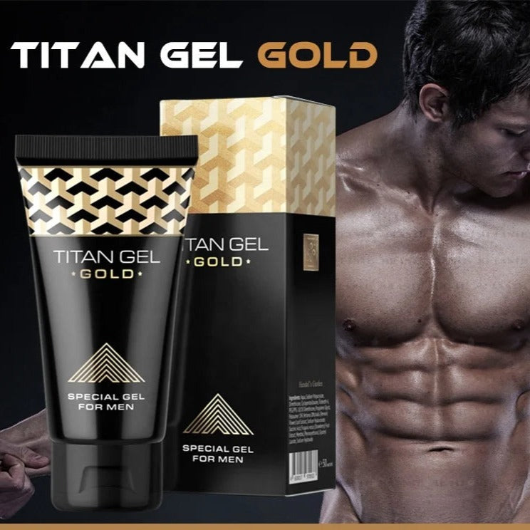 (Copie) 🏆 Gold Titan Gel – Crème de Massage Externe pour Homme (Copy)