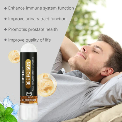 Inhalateur Nasal BeeVenom™ – Bien-Être Masculin & Vitalité Naturelle