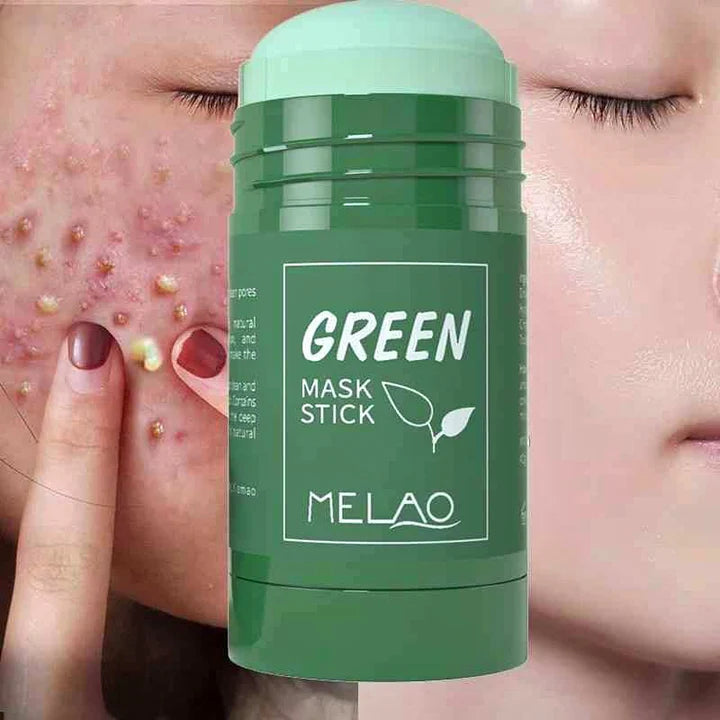 Masque Stick au Thé Vert – Une Peau Nette, Fraîche et Sans Imperfections en Quelques Minutes