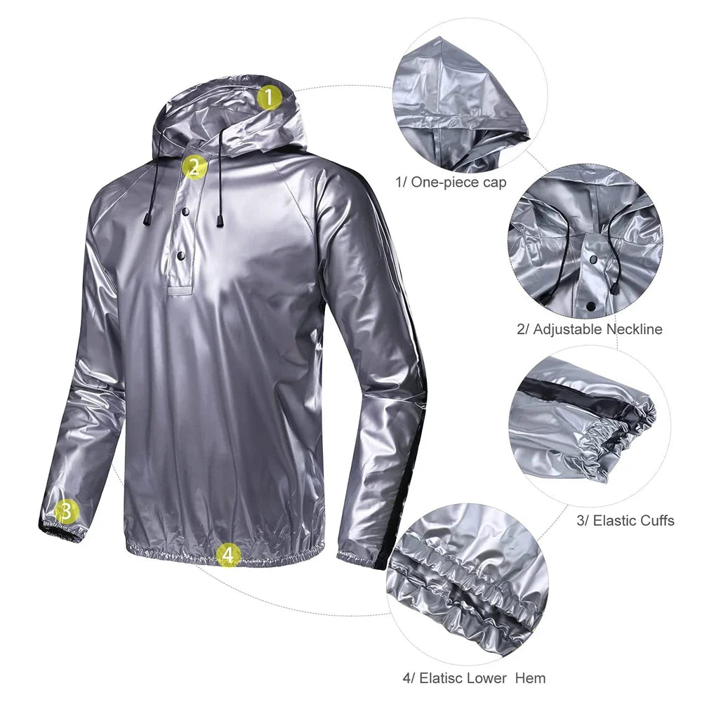 Combinaison Sauna Fitness Homme & Femme – Brûlez les Graisses Rapidement et Améliorez Votre Performance