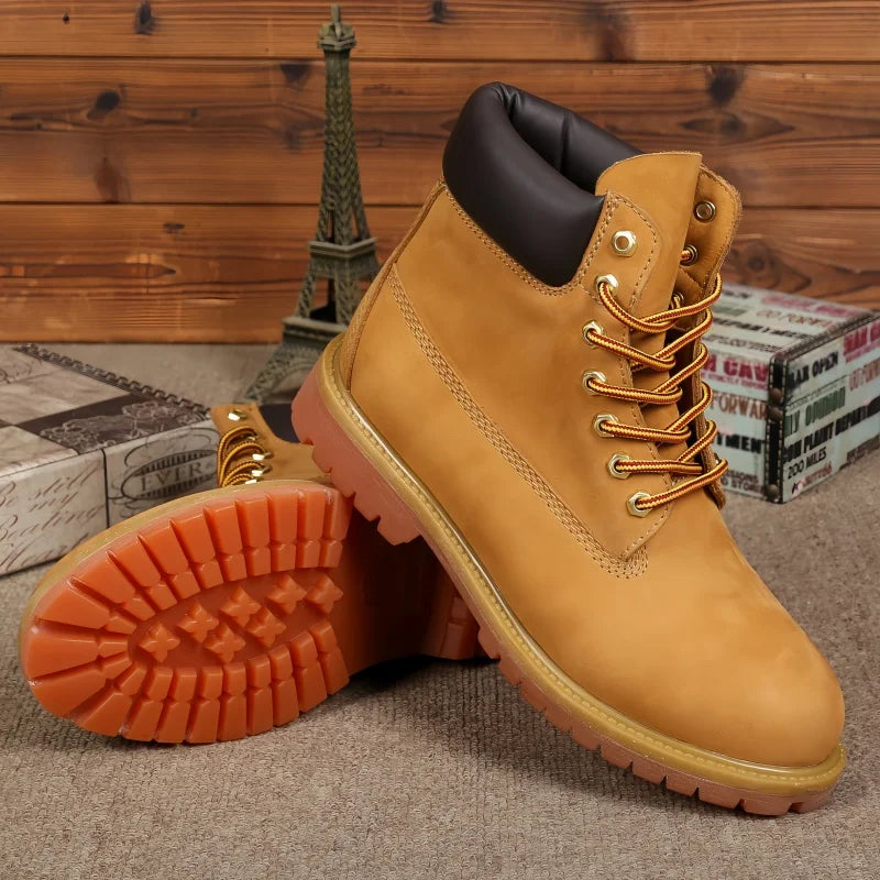Bottes Montantes Marron – Confort, Style & Durabilité Réunis