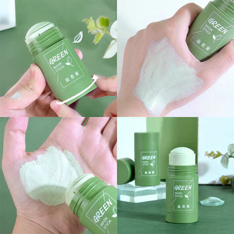 Masque Stick au Thé Vert – Une Peau Nette, Fraîche et Sans Imperfections en Quelques Minutes