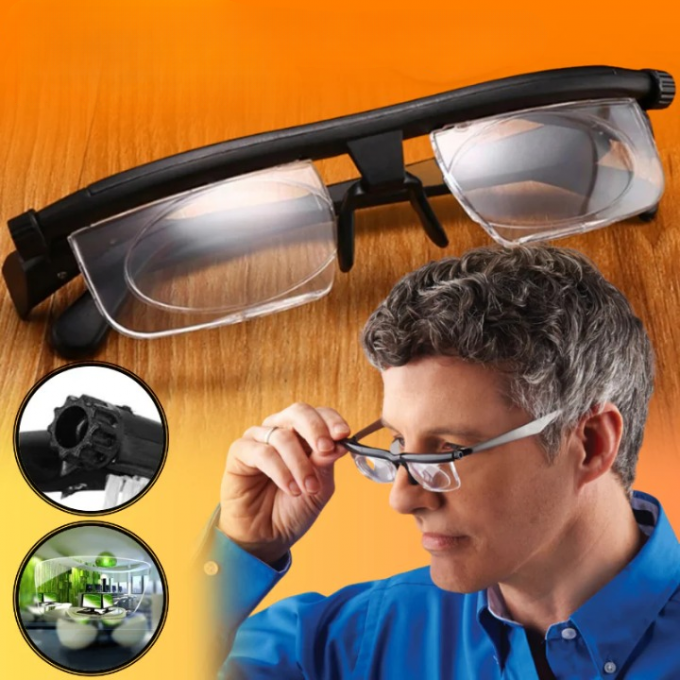Lunettes à Vision Ajustable – Une paire pour toutes les distances 👓