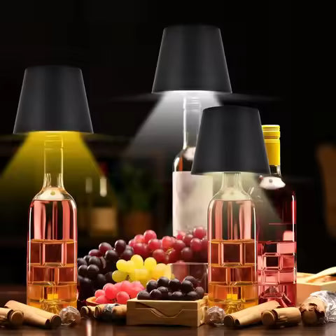 Lampe de table LED rechargeable sans fil – design moderne & élégant, avec charge USB et éclairage réglable