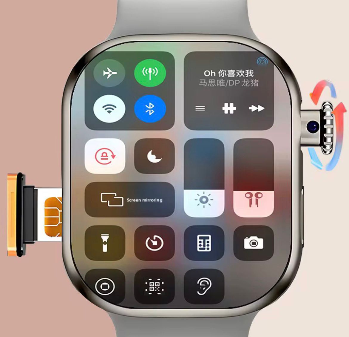 Smartwatch Premium avec Appels, Caméra HD Rotative & Connectivité 4G/5G – Ton Smartphone au Poignet