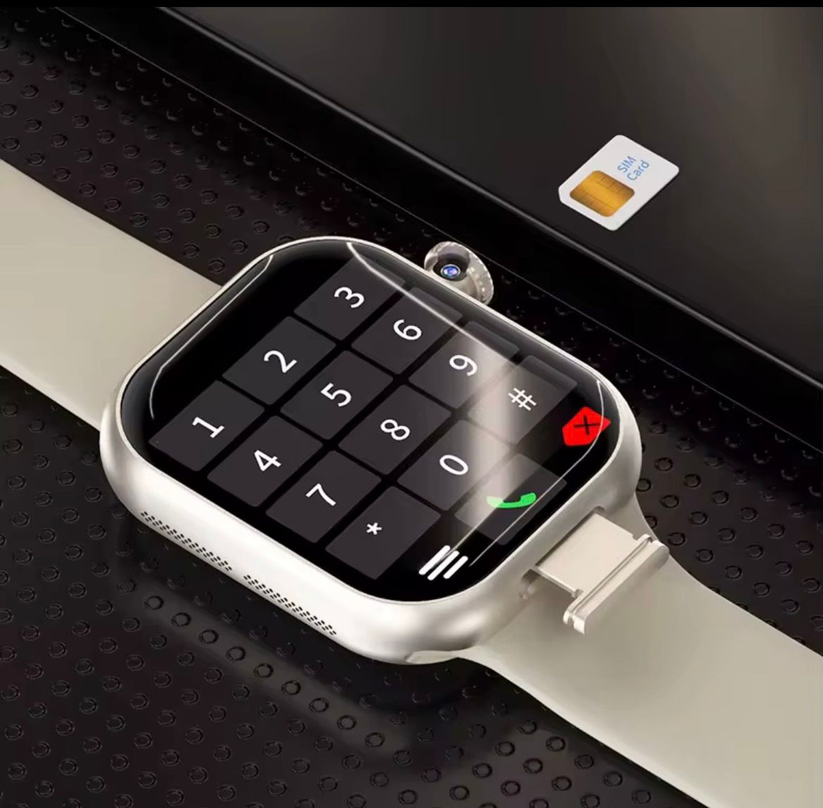 Smartwatch Premium avec Appels, Caméra HD Rotative & Connectivité 4G/5G – Ton Smartphone au Poignet